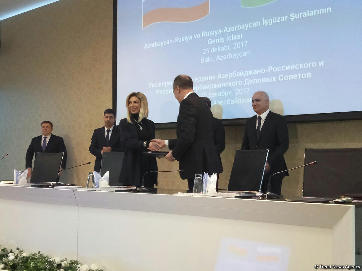 Azerbaijani, Russian companies ink MoUs (PHOTO)