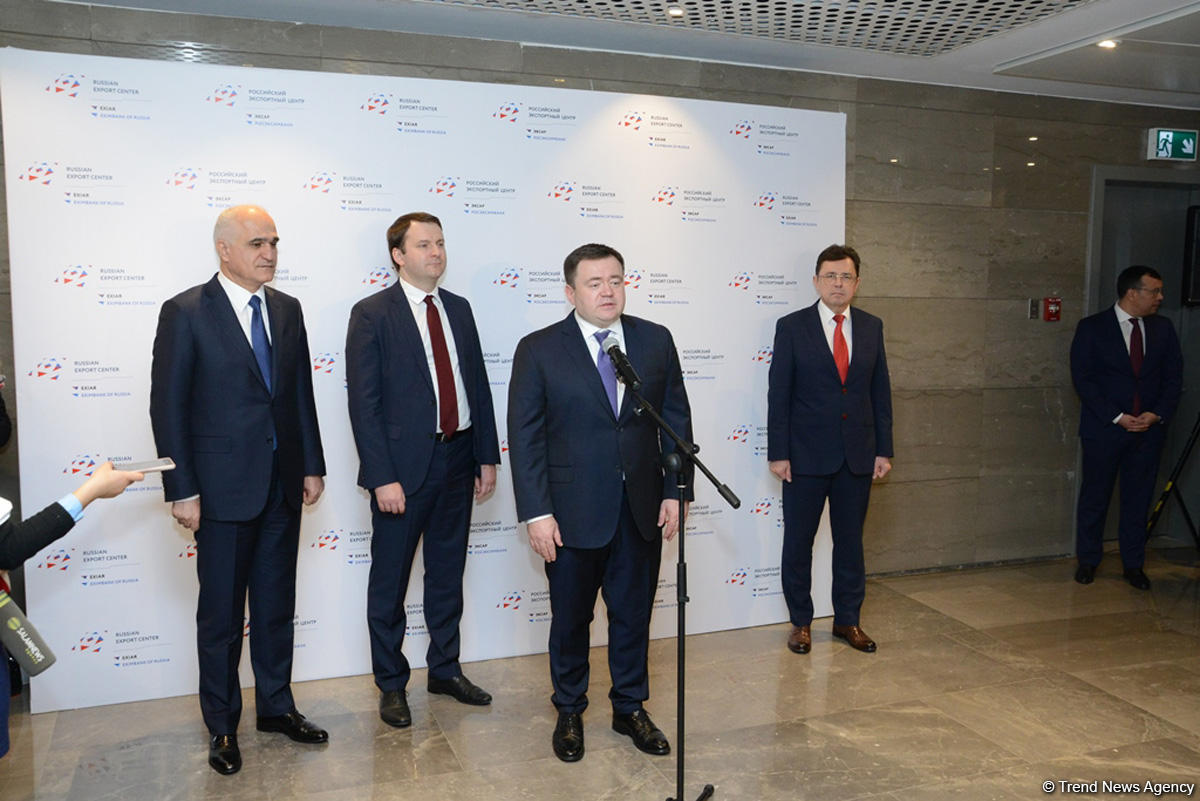 Открытие представительства РЭЦ в Баку поможет расширить товарооборот Азербайджана и РФ - министр (ФОТО)
