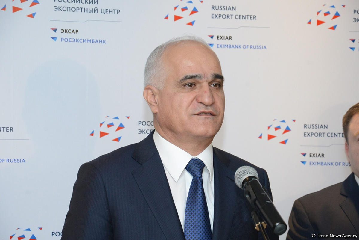 Открытие представительства РЭЦ в Баку поможет расширить товарооборот Азербайджана и РФ - министр (ФОТО)