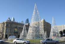 Баку  погрузился в праздничную атмосферу - ФОТОСЕССИЯ