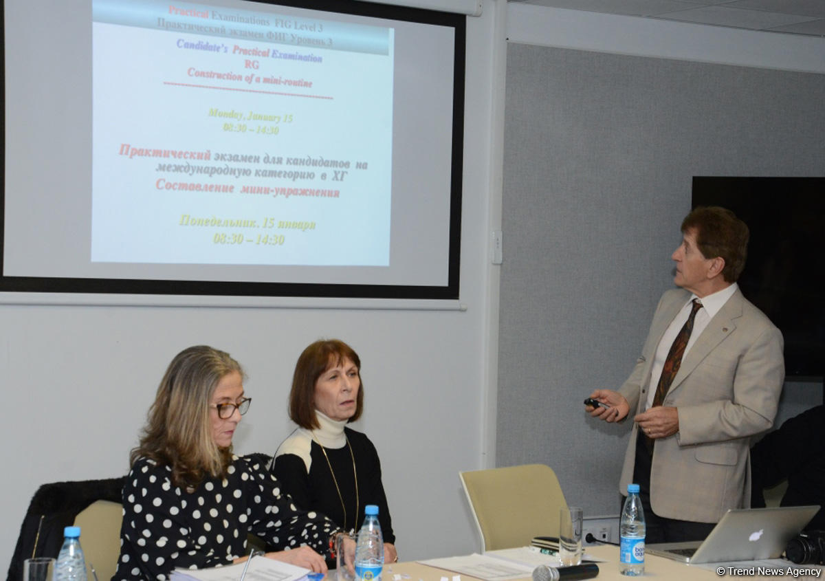 FIG coaching courses on rhythmic gymnastics kick off in Baku (PHOTO)