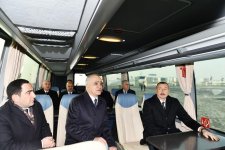 Президент Ильхам Алиев принял участие в открытии Ро-Ро терминала в Бакинском международном морском торговом порту (ФОТО)