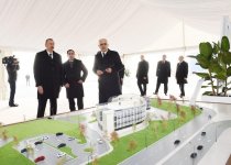 Президент Ильхам Алиев принял участие в открытии Ро-Ро терминала в Бакинском международном морском торговом порту (ФОТО)