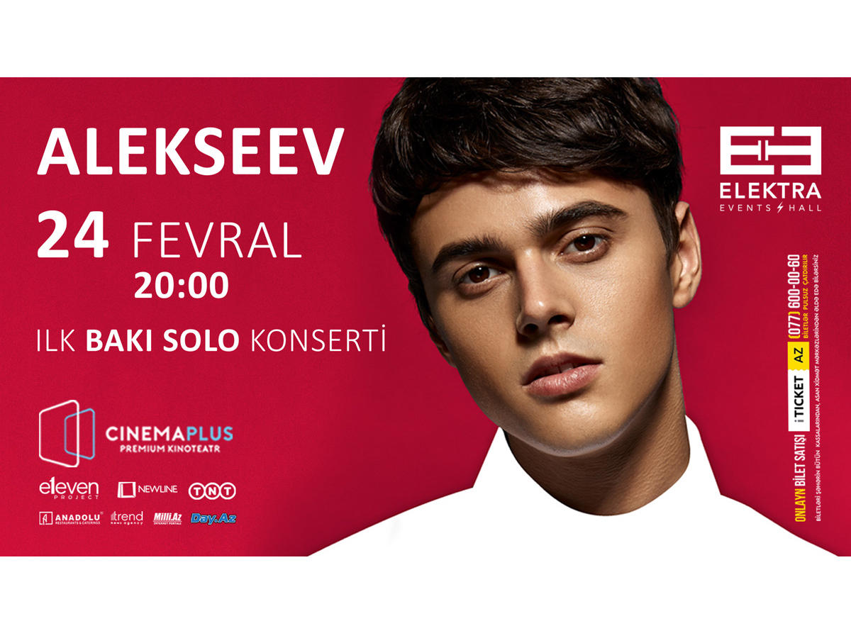 ALEKSEEV впервые выступит в Баку с соло-концертом "Пьяное солнце" (ВИДЕО)
