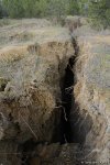 Трещины в районе бакинской телебашни достигли одного метра - минэкологии (ФОТО)