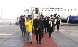 Первый рейс Баку-София: юбилей, каравай с медом и солью, хорошее настроение (ВИДЕО, ФОТО)