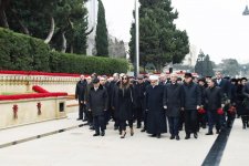 Президент Азербайджана и его супруга почтили светлую память шехидов (ФОТО)