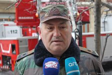 Пожар в жилом здании в центре Баку локализован (ФОТО) (Обновлено)