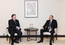 Президент Ильхам Алиев встретился с вице-президентом компании Chevron