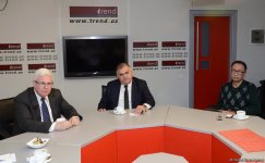 Deputy chief of Israel’s diplomatic mission in Baku visits Trend News Agency (PHOTO)