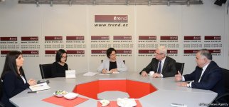 Deputy chief of Israel’s diplomatic mission in Baku visits Trend News Agency (PHOTO)