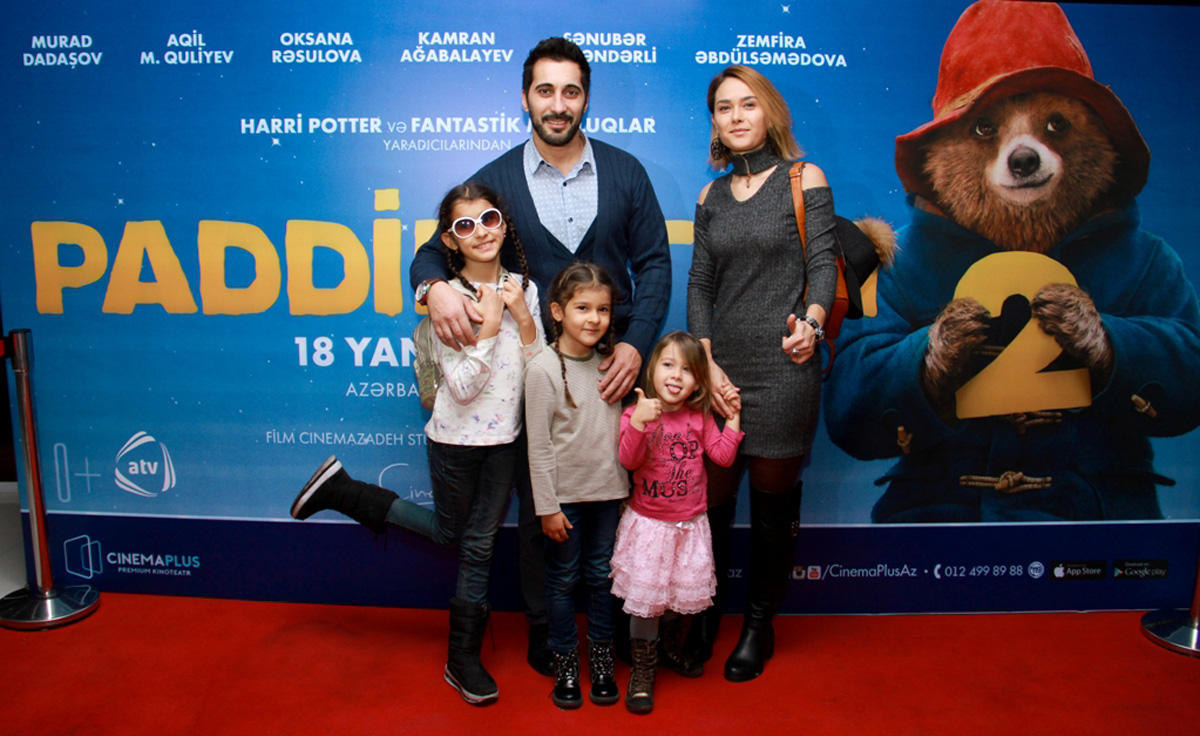 "Приключения Паддингтона 2" с азербайджанскими звездами в CinemaPlus (ВИДЕО, ФОТО)