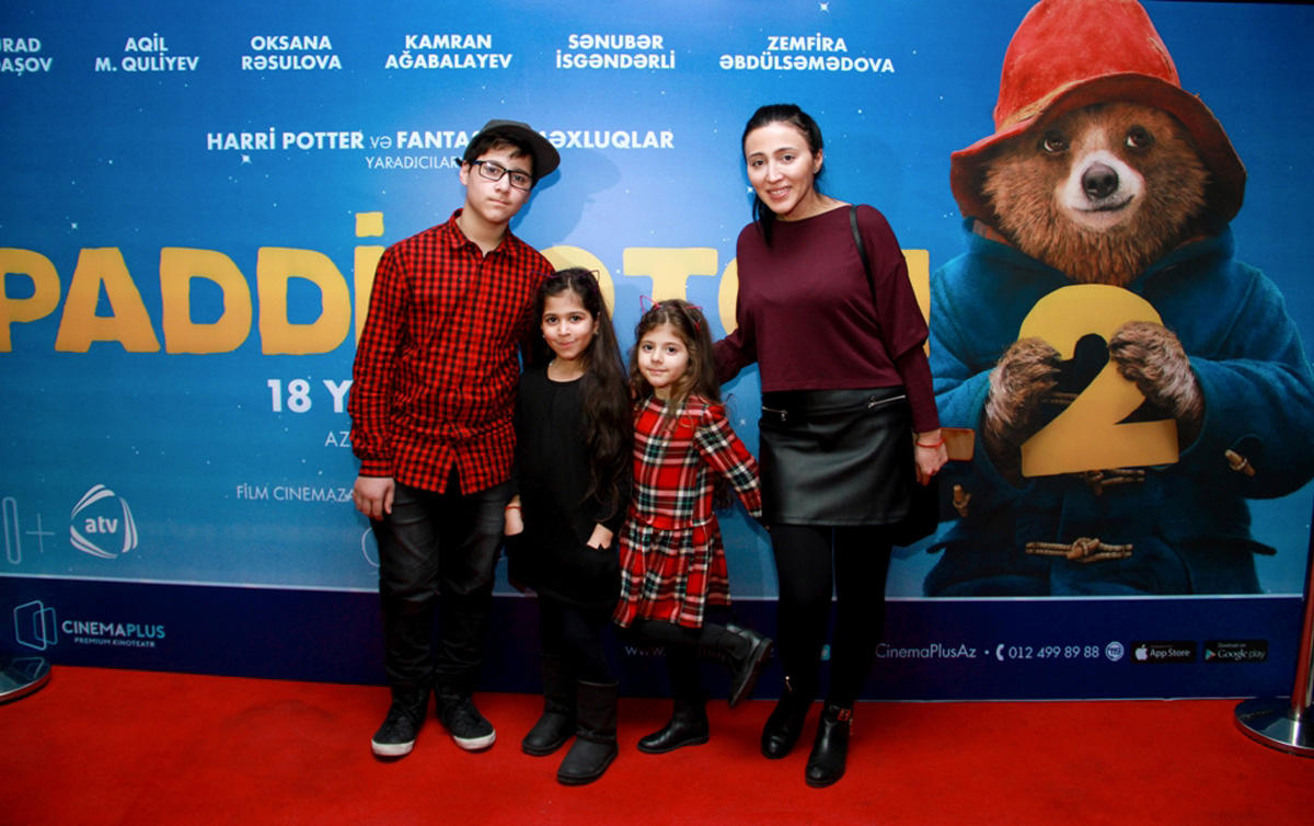 "Приключения Паддингтона 2" с азербайджанскими звездами в CinemaPlus (ВИДЕО, ФОТО)