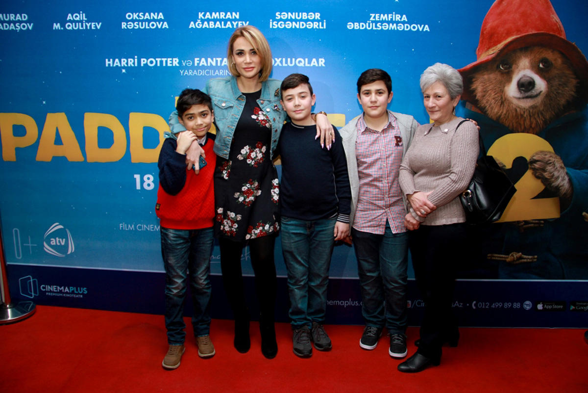 "Приключения Паддингтона 2" с азербайджанскими звездами в CinemaPlus (ВИДЕО, ФОТО)