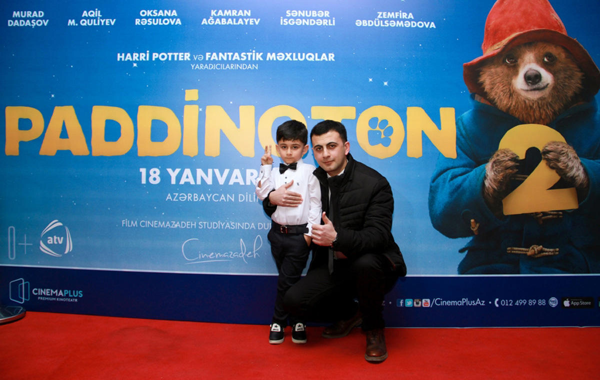 "Приключения Паддингтона 2" с азербайджанскими звездами в CinemaPlus (ВИДЕО, ФОТО)