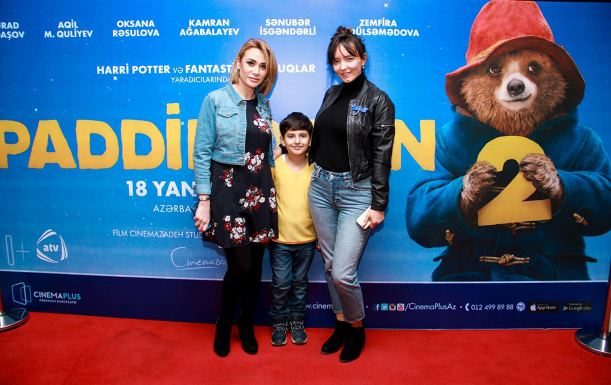 "Приключения Паддингтона 2" с азербайджанскими звездами в CinemaPlus (ВИДЕО, ФОТО)