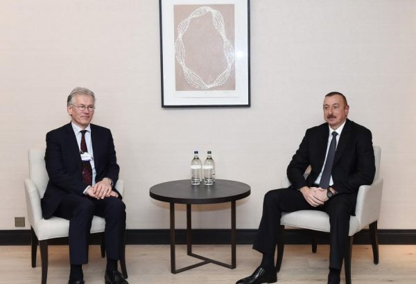 President Ilham Aliyev met with Royal Philips CEO