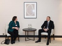 Состоялась встреча Президента Ильхама Алиева с исполнительным вице-президентом компании CISCO