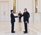 Президент Ильхам Алиев принял верительные грамоты послов Эквадора и Чили (ФОТО)