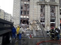 Появилась информация о пострадавшем при пожаре в центре Баку (ОБНОВЛЕНО) (ФОТО/ВИДЕО)