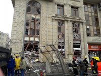 Появилась информация о пострадавшем при пожаре в центре Баку (ОБНОВЛЕНО) (ФОТО/ВИДЕО)