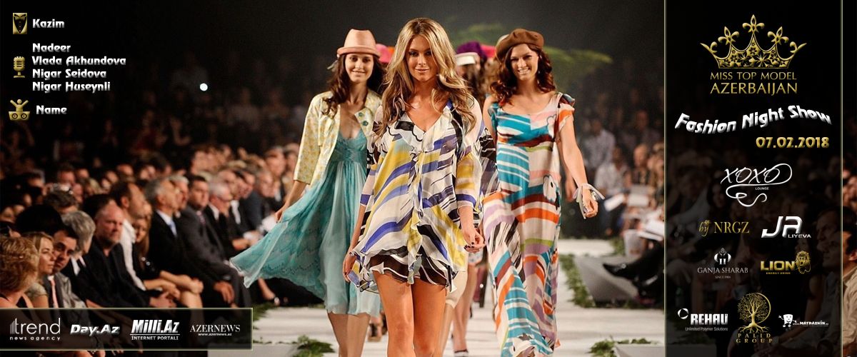 В Баку пройдет Fashion Night Show полуфиналисток Miss Top Model Azerbaijan