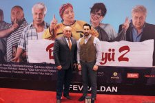В Баку прошел гала-вечер фильма "Bəxt üzüyü 2", или Герои 27 лет спустя (ФОТО)