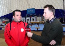 На Кубке мира FIG в Баку Азербайджан представят два гимнаста - главный тренер (ФОТО)