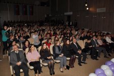 Известные азербайджанские артисты поздравили представителей молодежи (ФОТО)