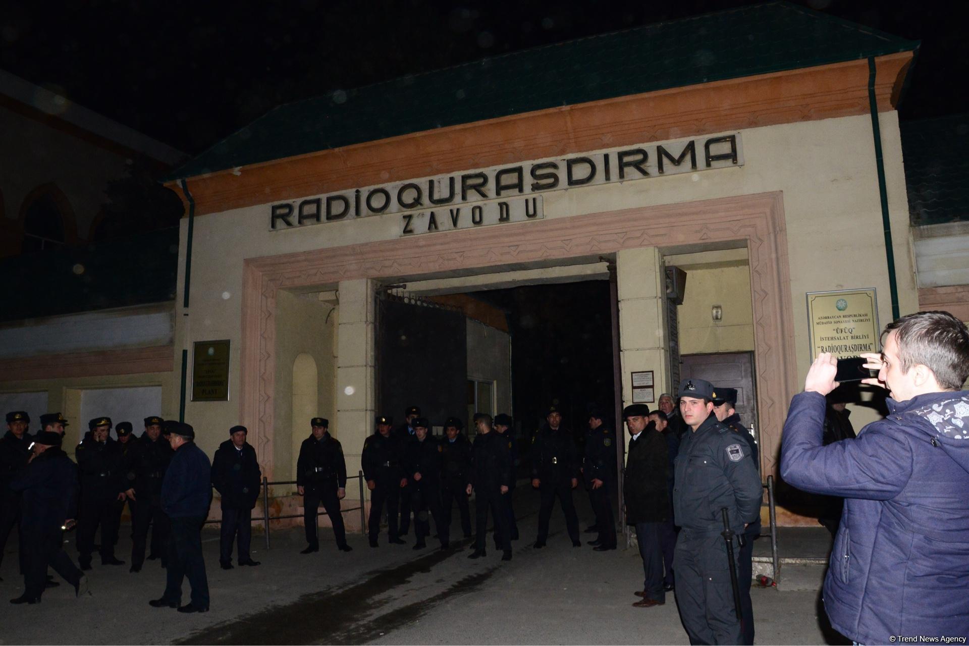 Fire in plant in Baku extinguished (PHOTO/VIDEO) (UPDATED)