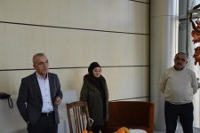 Бенефис Нубар Новрузовой в спектакле "Мать" (ФОТО)