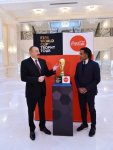 FIFA World Cup Trophy presented to President Aliyev (PHOTO)