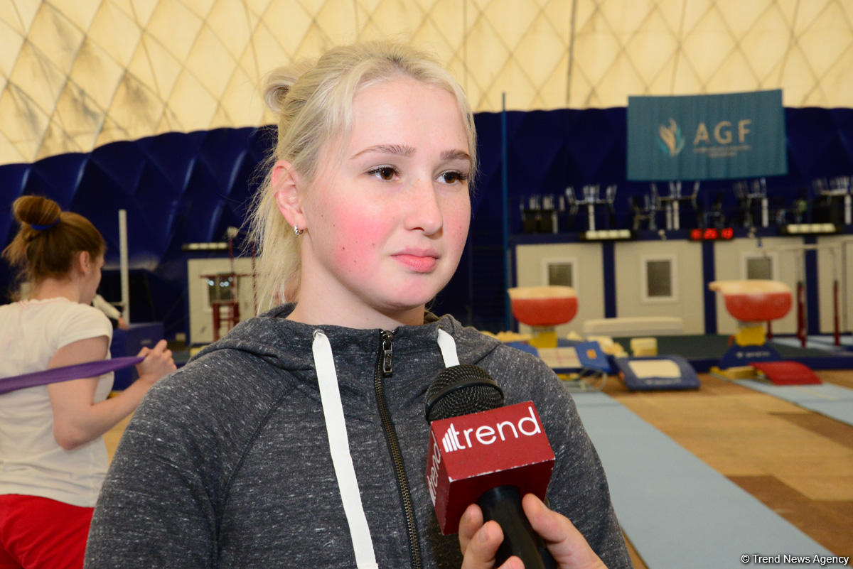 Azerbaijani gymnast hopes to show good result at FIG World Cup in Baku (PHOTO)
