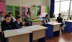 В Dünya məktəbi прошла Олимпиада по русскому языку и литературе (ФОТО)