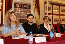 В Баку состоялся отбор работ на выставку в рамках акции "Голос Карабаха" (ФОТО)