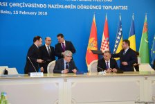 Participants of SGC Advisory Council’s meeting sign joint declaration in Baku (PHOTO)
