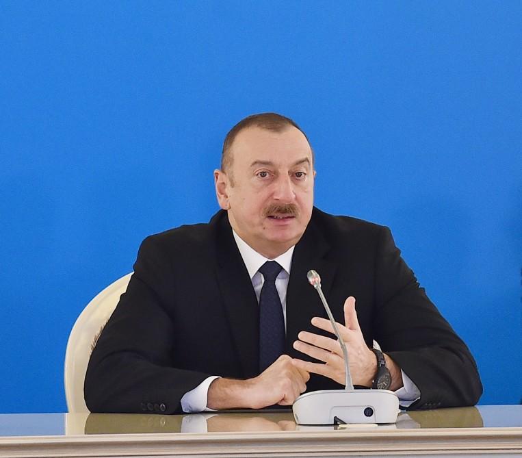Президент Ильхам Алиев принимает участие в заседании министров в рамках Консультативного совета "Южного газового коридора" (ФОТО)