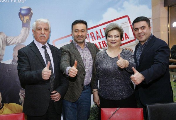 Творческий коллектив "Bəxt üzüyü 2" вызвал большой интерес поклонников (ФОТО)