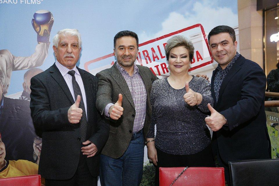 Творческий коллектив "Bəxt üzüyü 2" вызвал большой интерес поклонников (ФОТО)