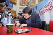 Творческий коллектив "Bəxt üzüyü 2" вызвал большой интерес поклонников (ФОТО)