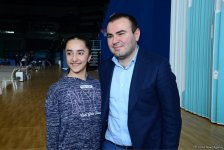Юные азербайджанские гимнасты встретились с Шахрияром Мамедъяровым (ФОТО)
