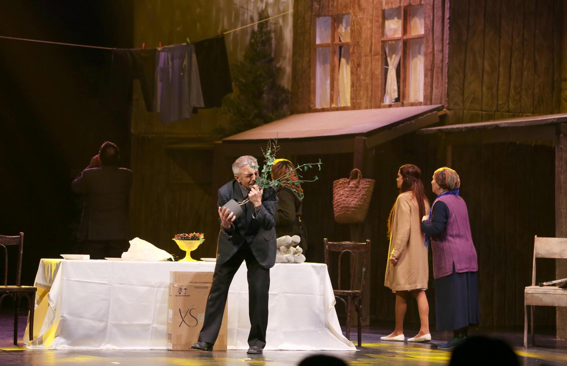 Leyla Aliyeva attends “An almond tree blossoming” play dedicated to Khojaly genocide anniversary (PHOTO)