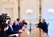 President Aliyev receives delegation led by President of American Jewish Committee