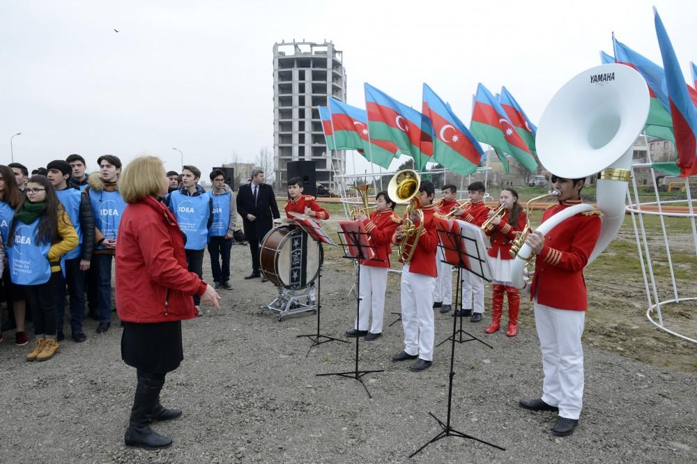 Вице-президент Фонда Гейдара Алиева Лейла Алиева приняла участие в акции по посадке деревьев в рамках кампании "Справедливость для Ходжалы!" (ФОТО)