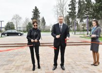 Президент Ильхам Алиев и его супруга приняли участие в открытии комплекса ASAN Hаyat в Мингячевире (ФОТО)