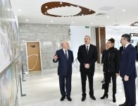 Президент Ильхам Алиев и его супруга приняли участие в открытии комплекса ASAN Hаyat в Мингячевире (ФОТО)