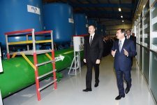 President  Aliyev inaugurates drinking water supply system in Mingachavir (PHOTO)