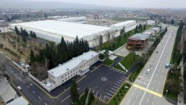 President Aliyev and his spouse attend opening of yarn plants in Mingachevir (PHOTO)
