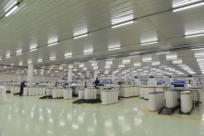 President Aliyev and his spouse attend opening of yarn plants in Mingachevir (PHOTO)