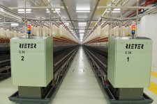 President Aliyev and his spouse attend opening of yarn plants in Mingachevir (PHOTO)